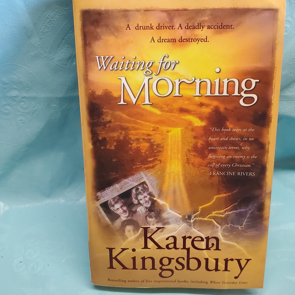 Karen Kingsbury Waiting for Morning Paperback Christian Fiction Novel 1576734153